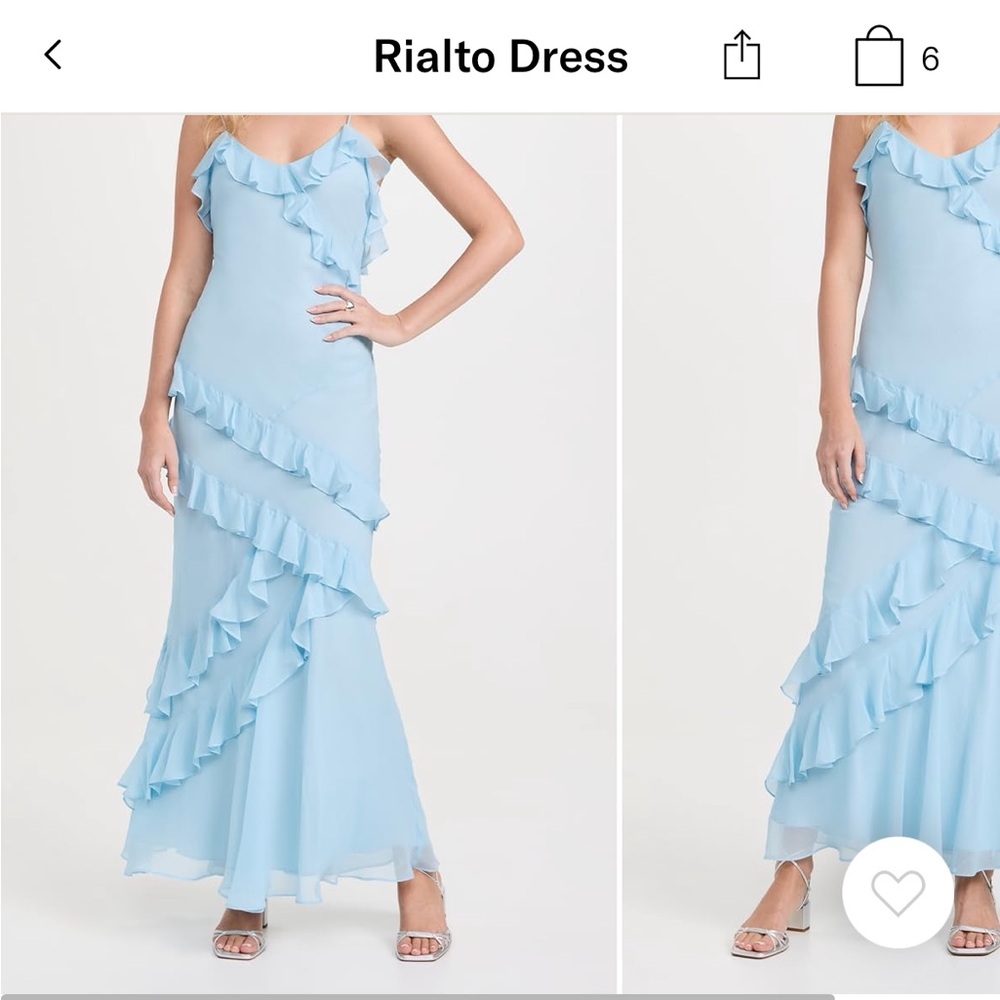 Love Shack Fancy, Rialto Dress, Size 8